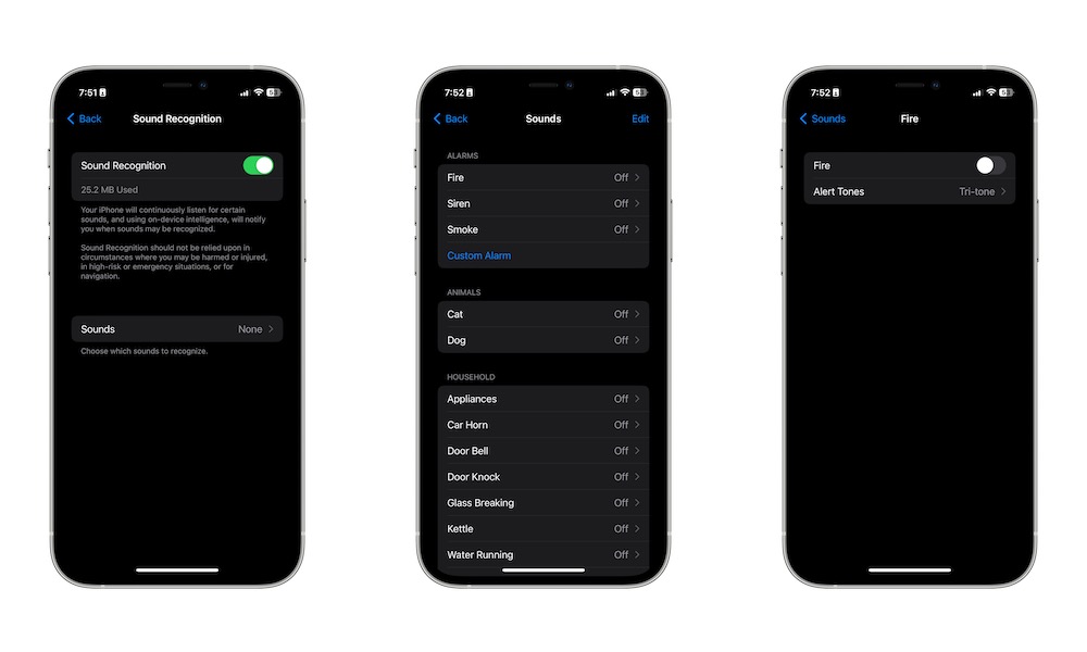Sound Recognition iPhone