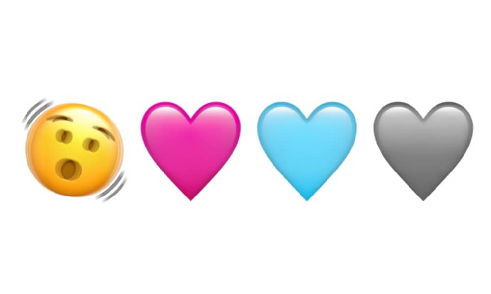iOS 16.4 emoji shaking face and hearts.jpg