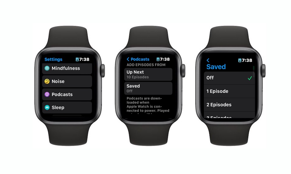 Delete Podcasts Episodes Apple Watch