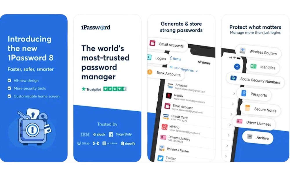 1Password App Store