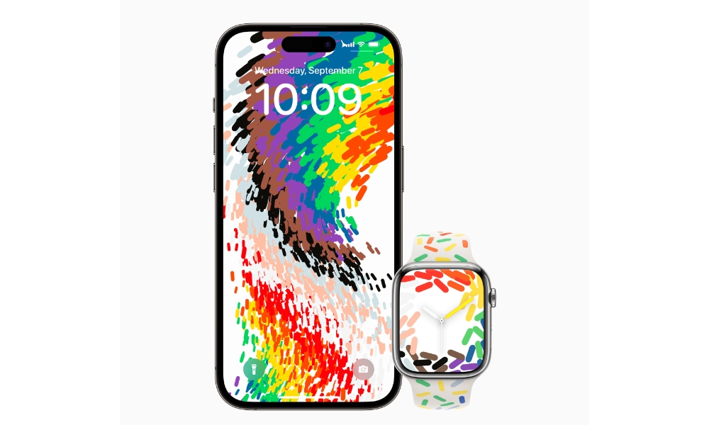 Apple Watch Pride Edition Celebration wallpaper