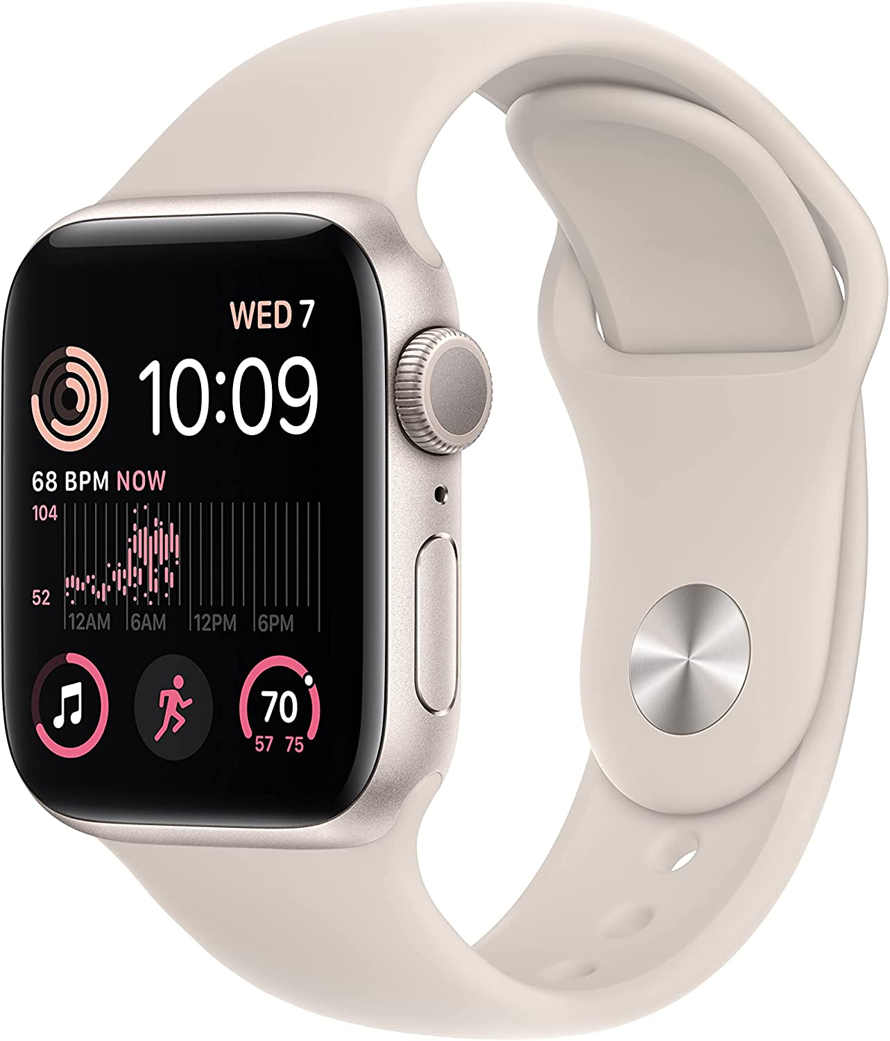 Apple Watch SE 2nd Gen Sport Starlight