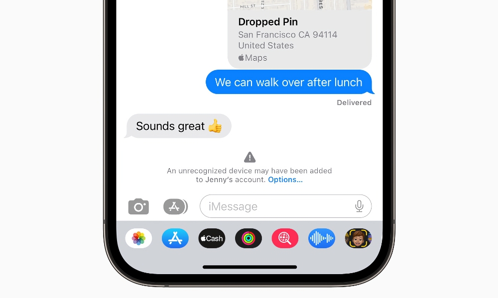 Apple advanced security iMessage Contact Key Verification