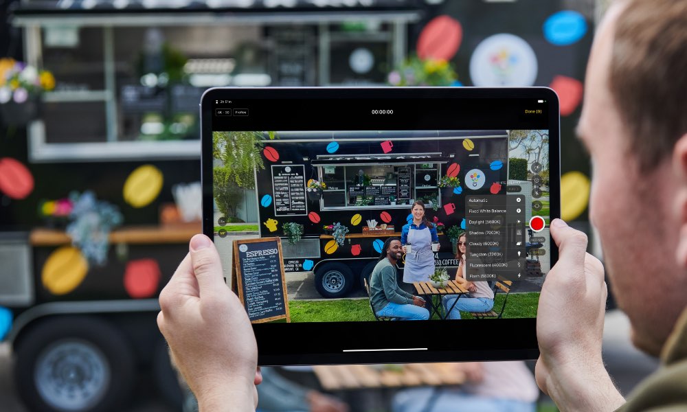 Apple iPad Final Cut Pro lifestyle pro camera