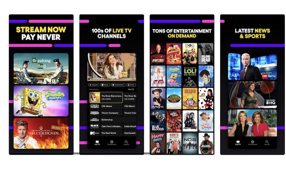 Pluto TV iPhone