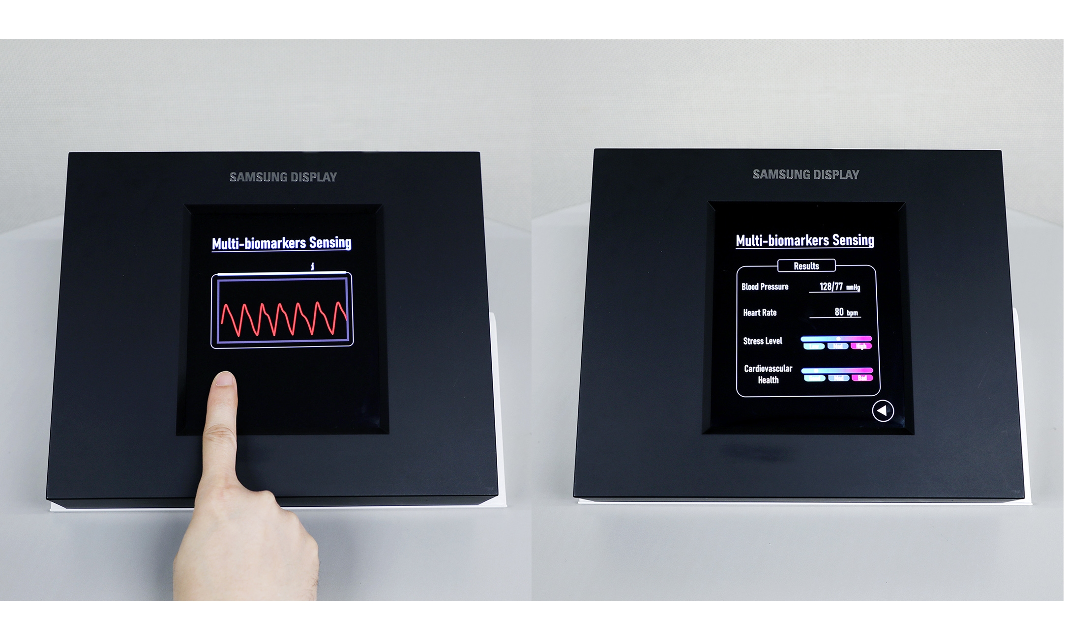 Samsung Sensor OLED Display biosensors