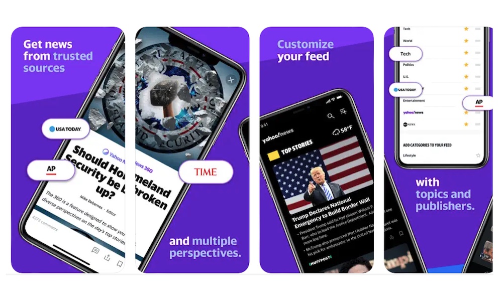 Yahoo News App Store