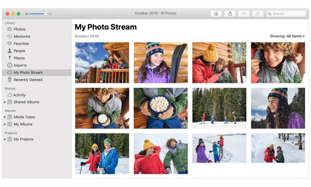 iCloud Photo Stream on Mac