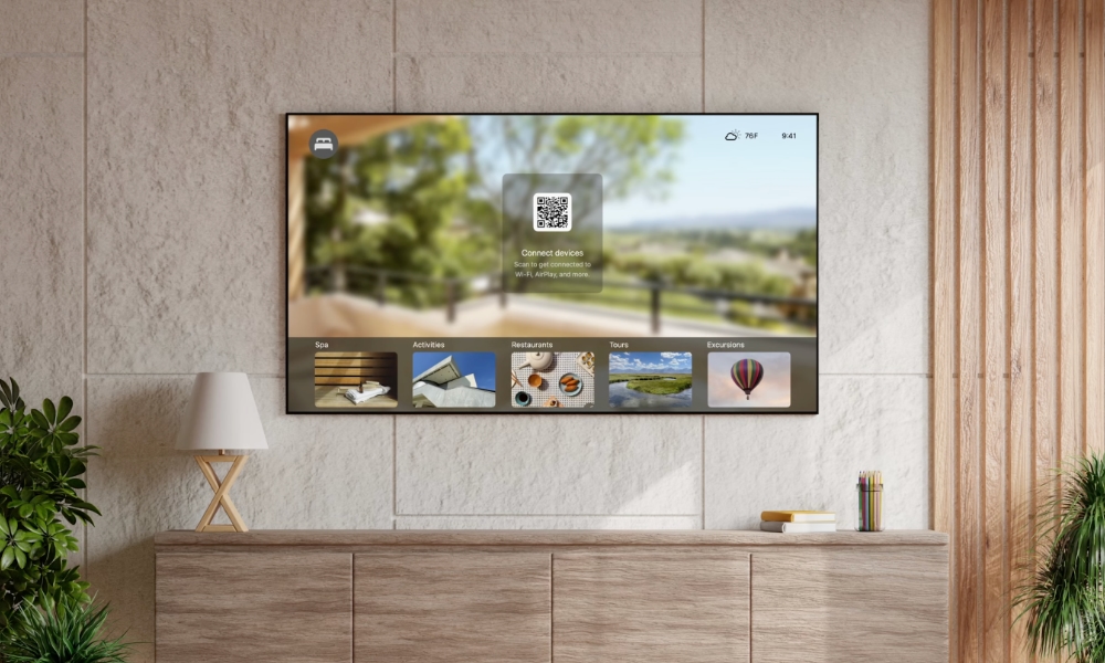 WWDC 2023 AirPlay in Hotels in room TV