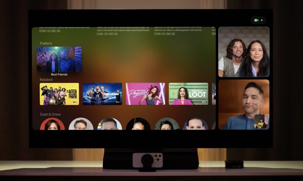 WWDC2023 FaceTime on Apple TV 2