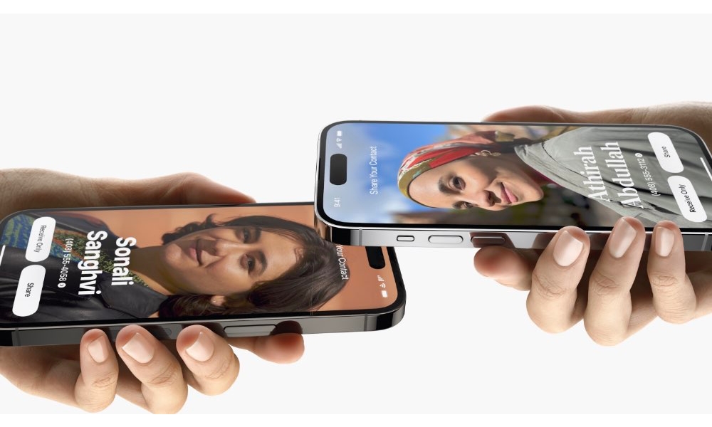 WWDC2023 iOS 17 6 NameDrop WWDC2023 iOS 17 6 NameDrop