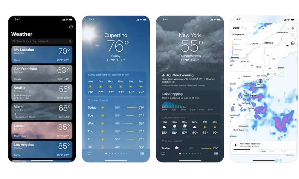 Weather App Store iPhone