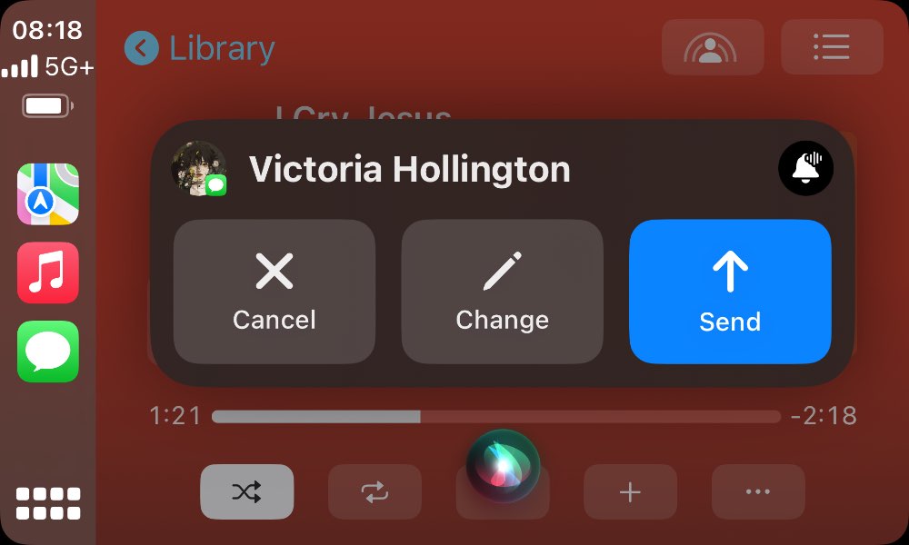iOS 17 CarPlay send message.png