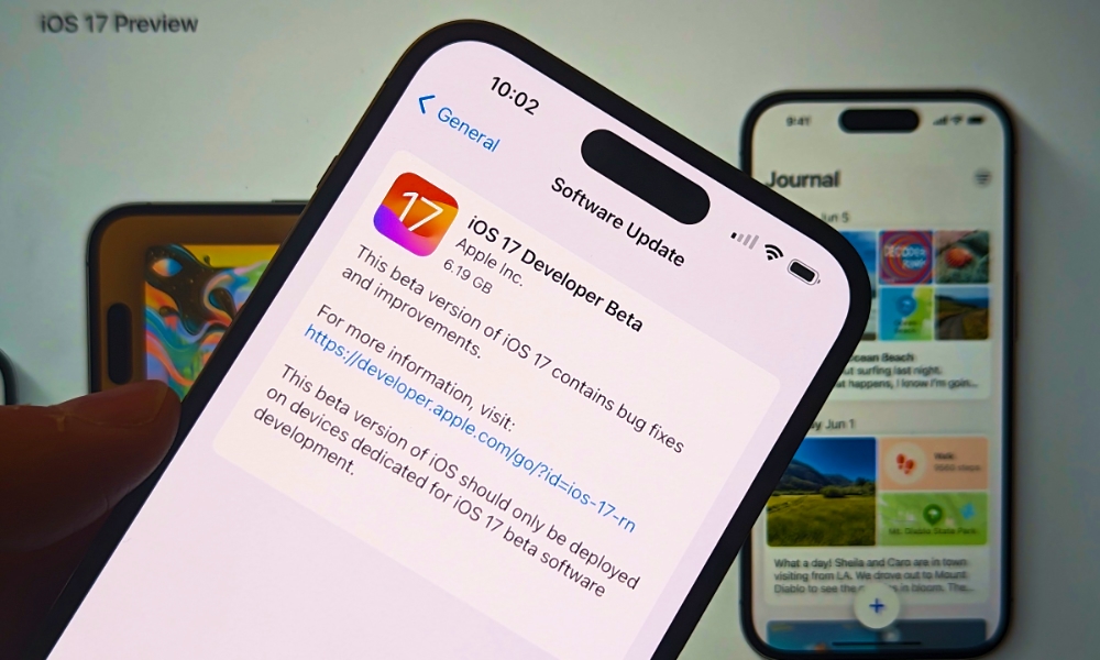 iOS 17 developer beta 1 iOS 17 developer beta 1