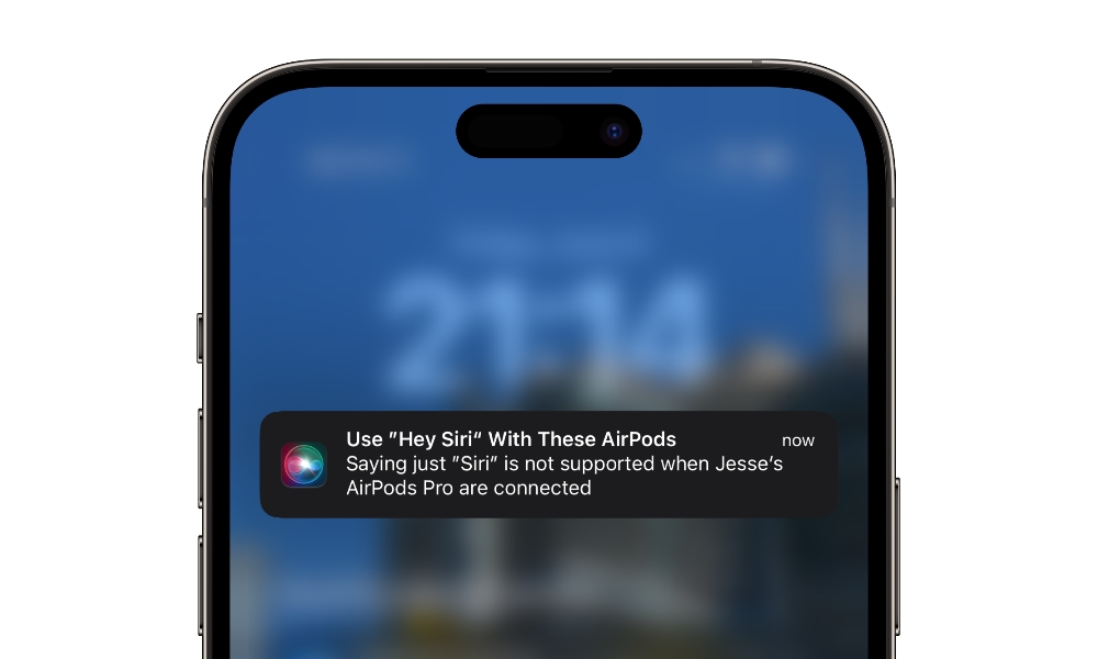 iOS 17 just Siri not supported with these AirPods