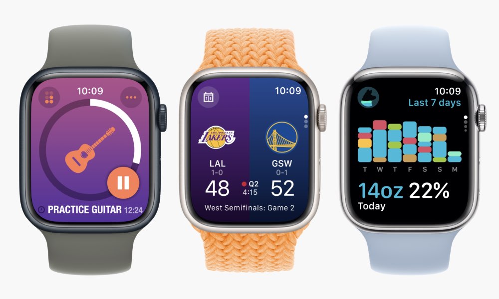 watchOS 10 app designs