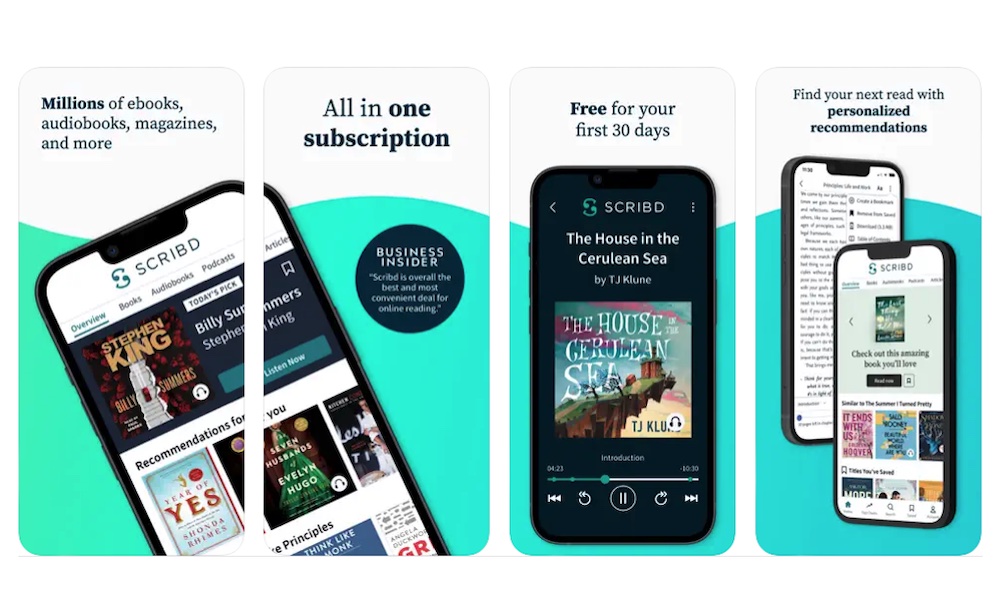 Scribd app store