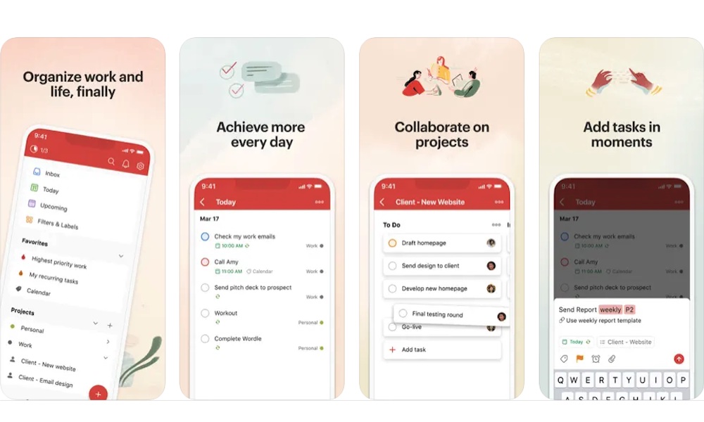 Todoist app store