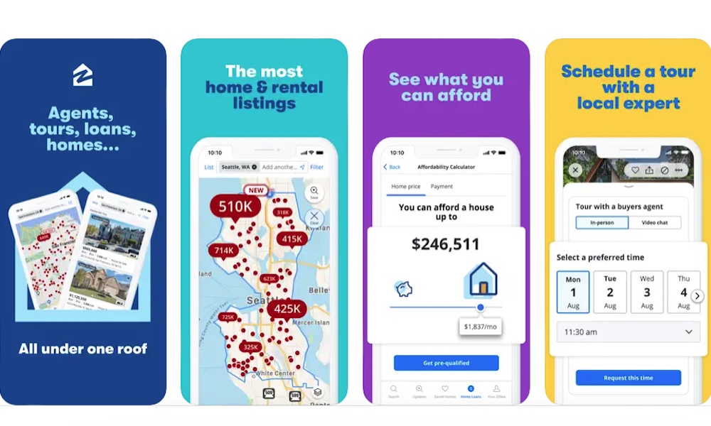 Zillow app store