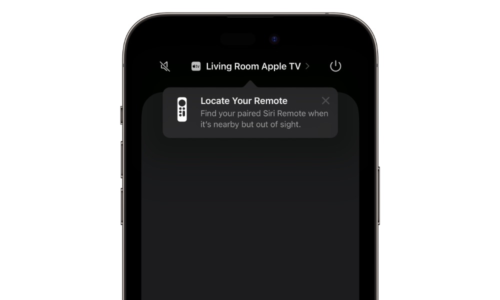 Locate Your Remote Prompt in iOS 17