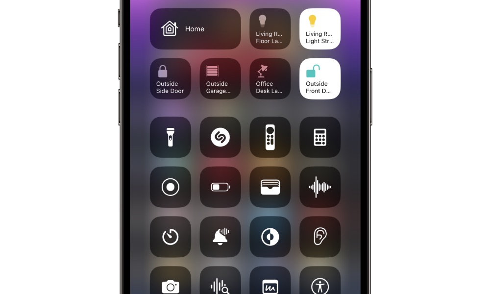 Remote in iOS 17 Control Center