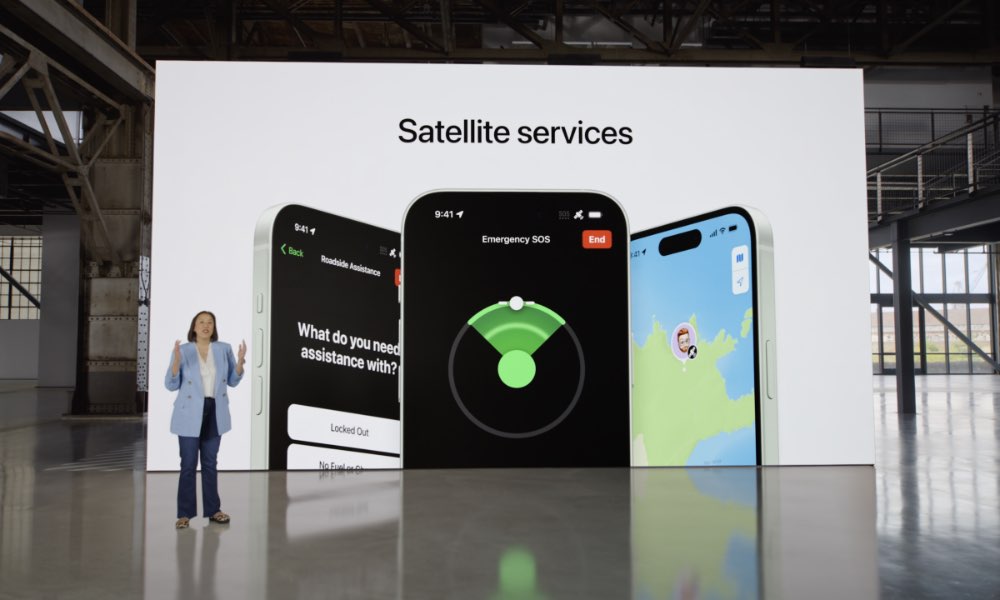 Wonderlust iPhone 15 Satellite Services