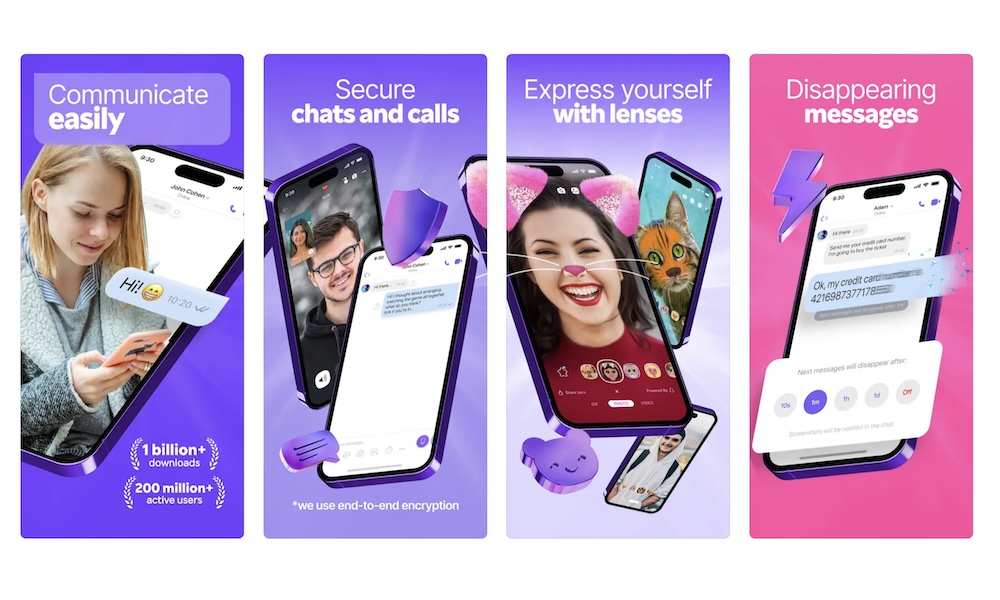 Viber messenger app store