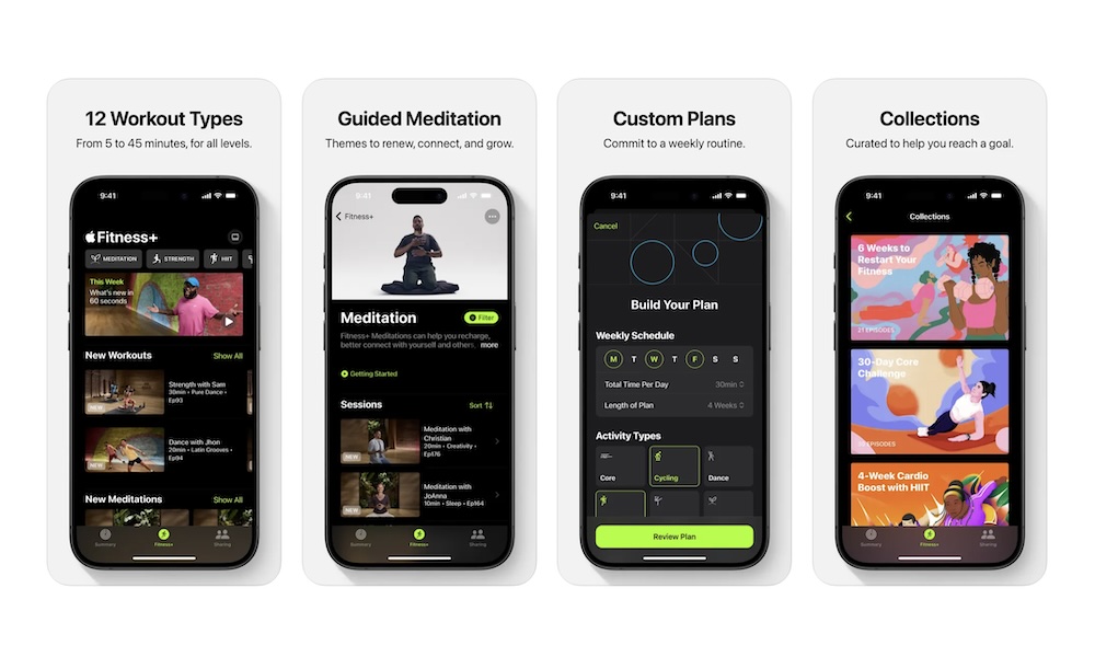 Apple Fitness App Store