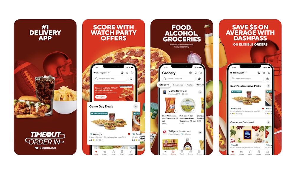 DoorDash app store