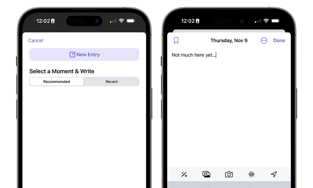 Journal app in iOS 17.2 beta 1