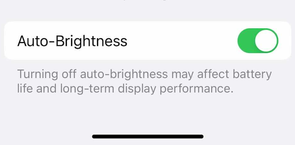 Auto Brightness