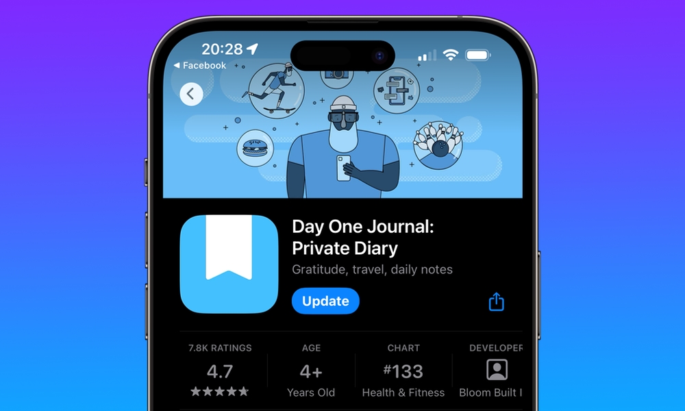 Day One Journal App Store Hero