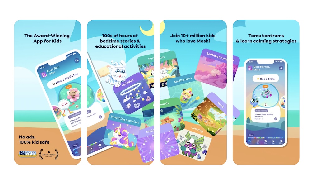 Moshi Kids app store