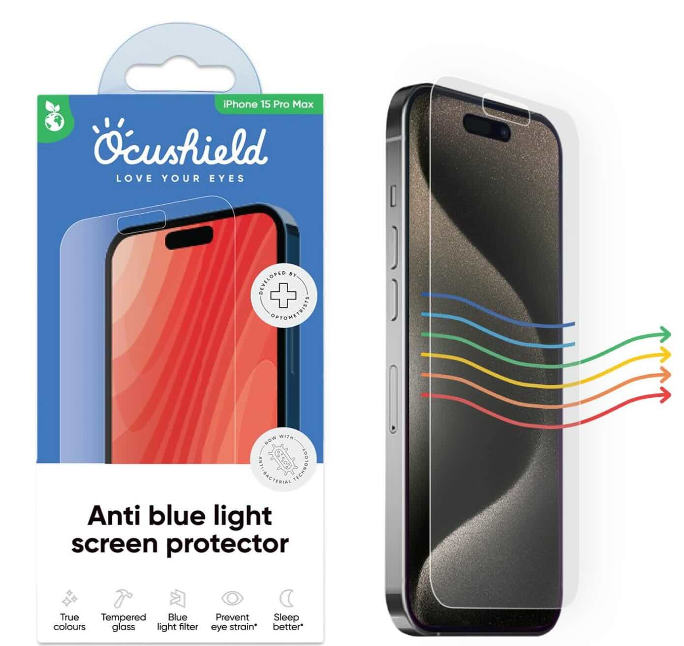 Ocushield Anti Blue Light Screen Protector