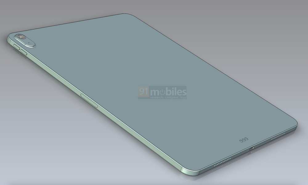 2024 iPad Air render back 91mobiles