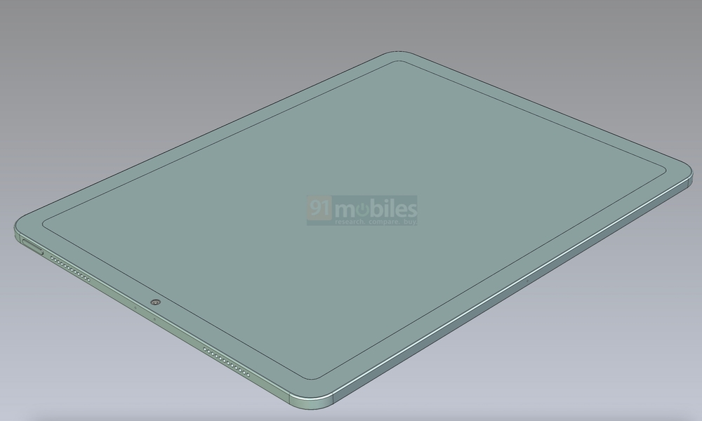 2024 iPad Air render front 91mobiles
