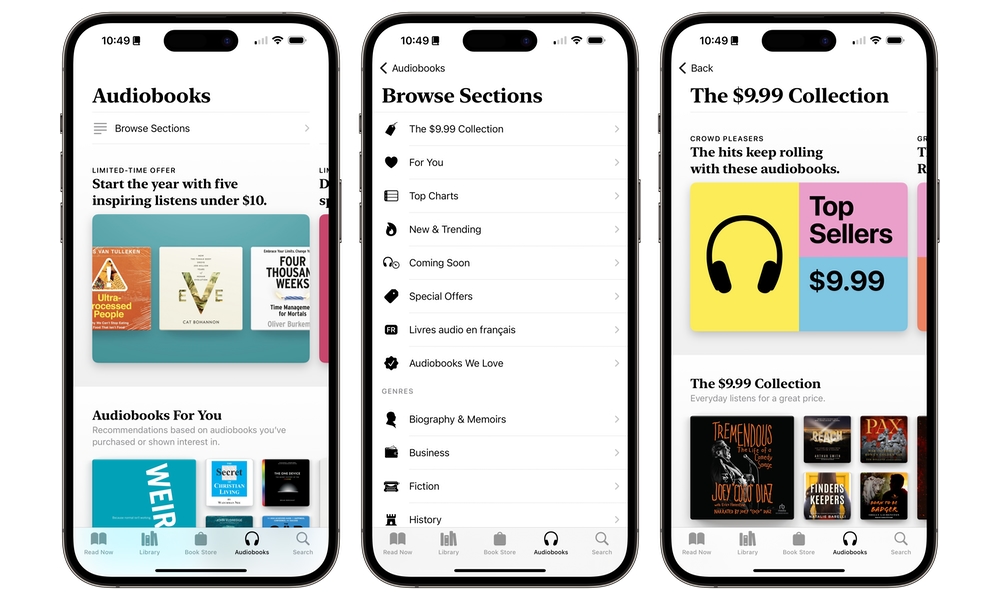 Apple Books Audiobooks