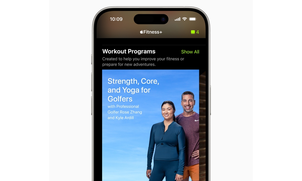 Apple Fitness Plus 2024 Workouts for Golfers