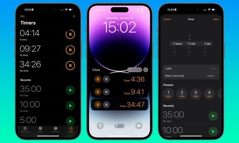 iOS 17 Setting Multiple Timers Hero