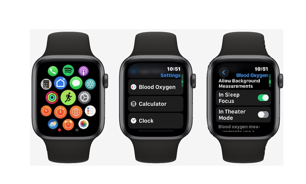Allow background meassurements Apple Watch