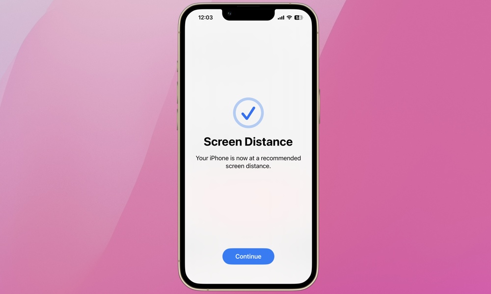 Screen Distance 1