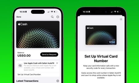Apple Cash May Get Virtual Card Numbers in iOS 17.4