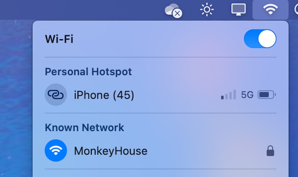 iphone 45 hotspot