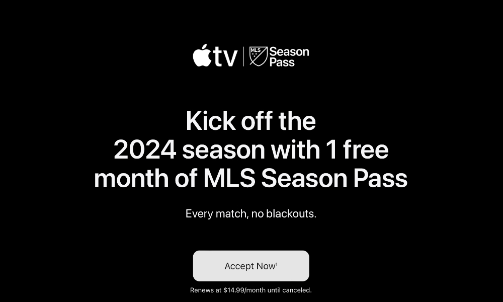 2024 MLS Season Pass Free Trial offer