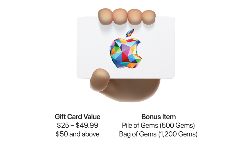Apple Clash of Clans Gift Card Promo 2
