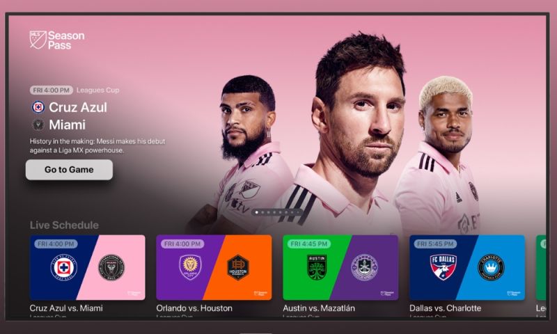 Apple TV MLS Season Pass Lionel Messi
