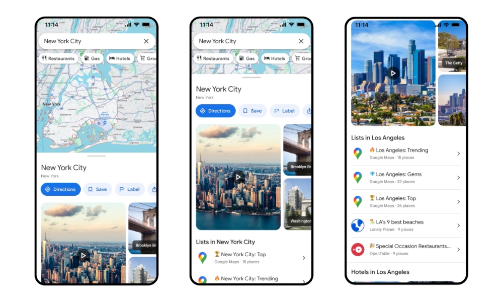 Google Maps update March 2024