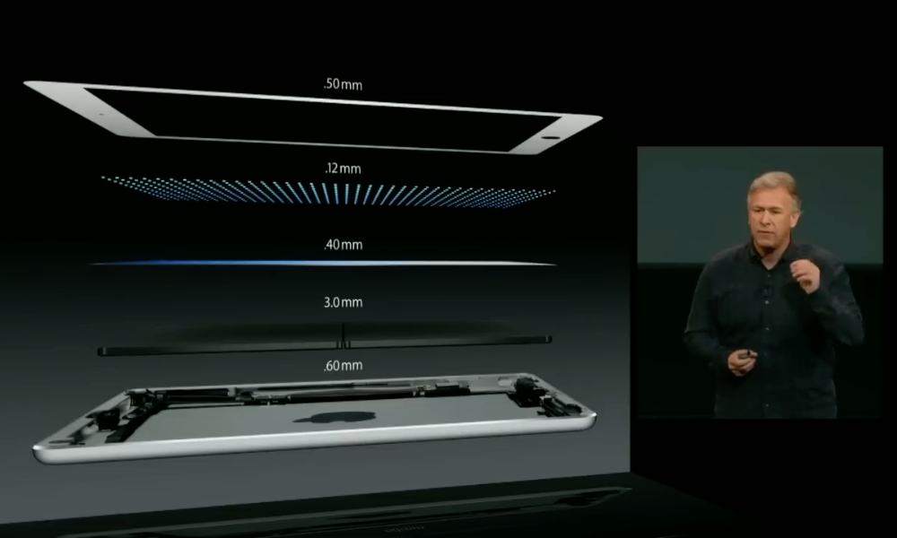 iPad Air 2013 presentation thin