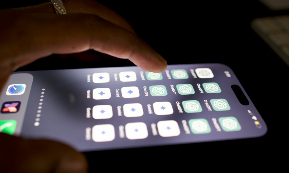 iPhone showing AI apps 1