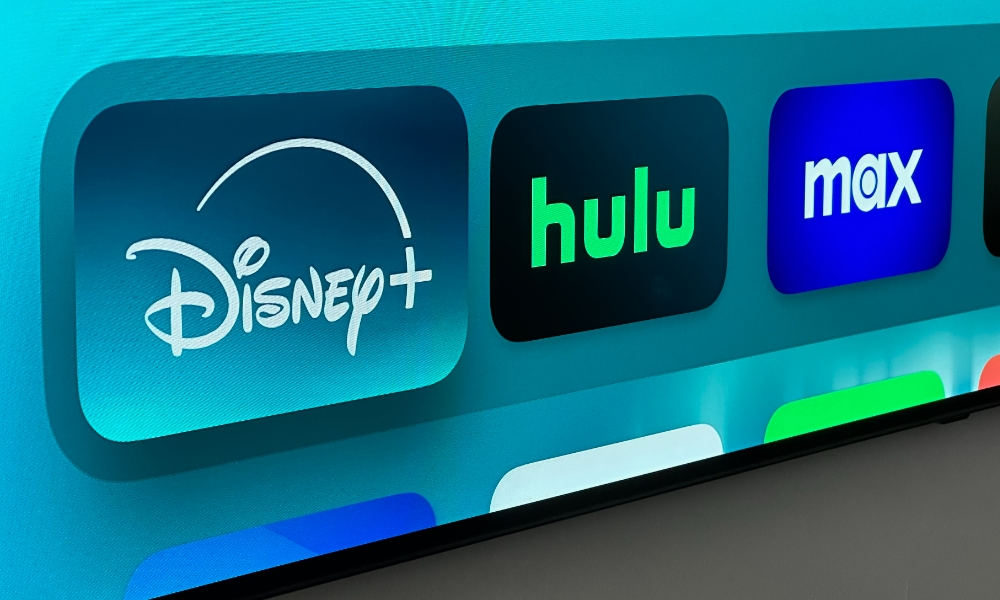 Disney Hulu and Max on Apple TV